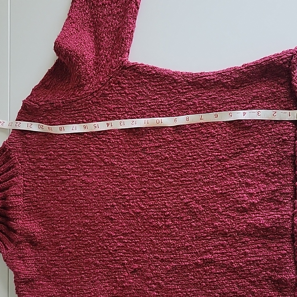 Sundance Red Cowl Turtleneck Sweater - Picture 5 of 5